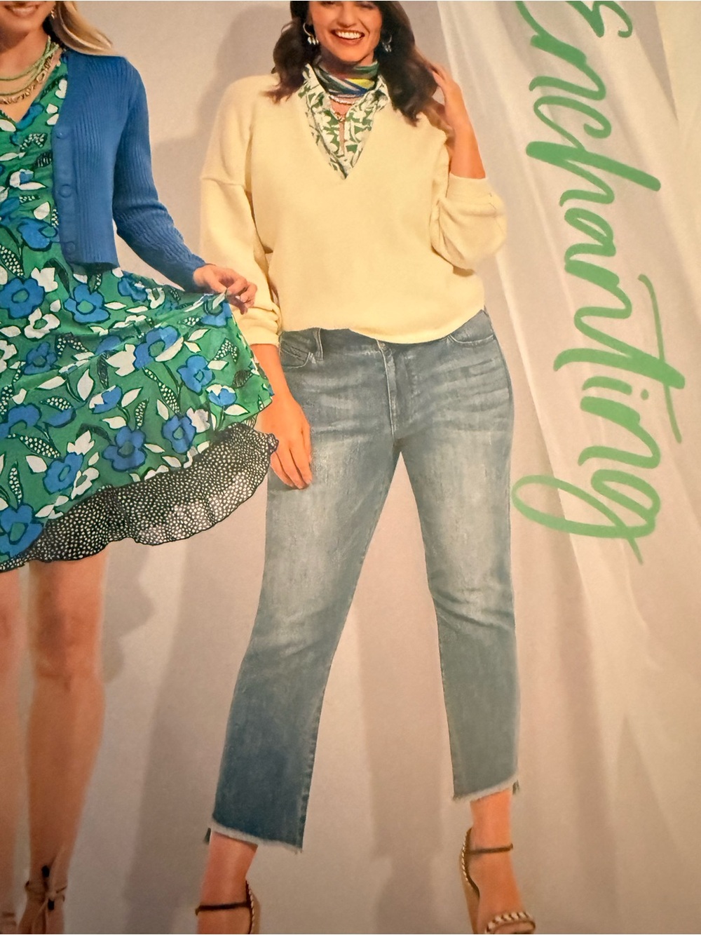 Cabi Hi-Low Crop